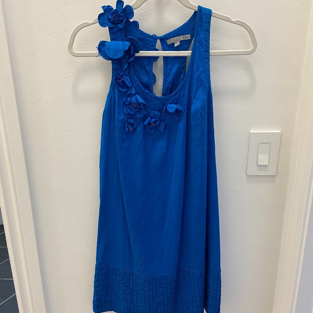 Calypso St. Barth Blue Racerback Dress